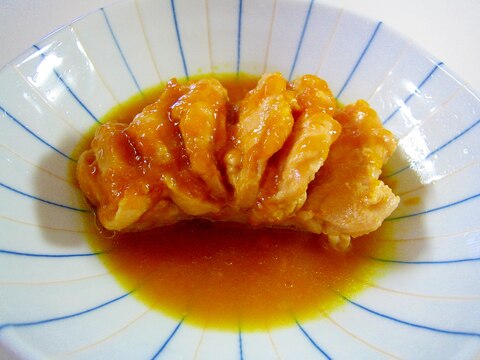 簡単♪　鶏肉のオレンジ煮　～我が家のレシピ～